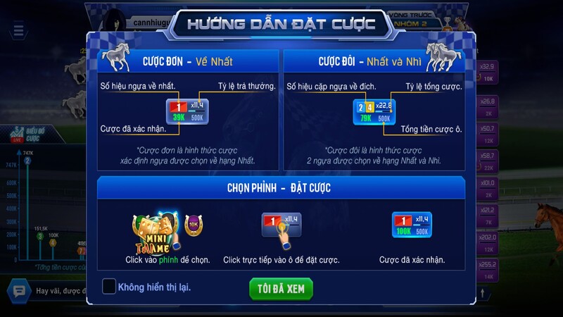 Cách chơi đua ngựa 3D Iwin dễ hiểu nhất