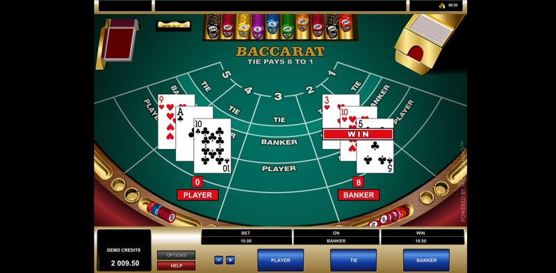 Giới thiệu về game bài Baccarat Iwin86