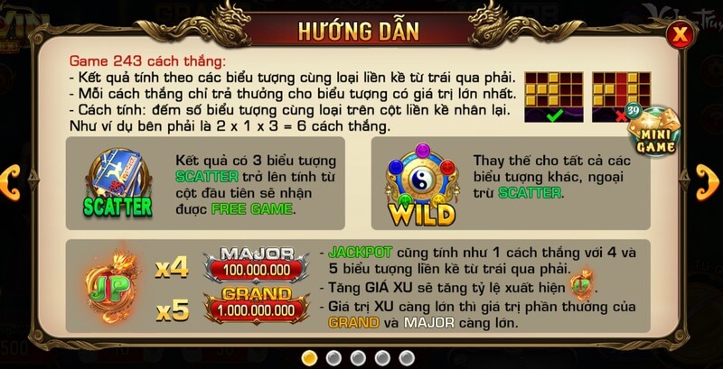 Hướng dẫn Slot game Võ Lâm Truyền Kỳ tại Iwin86 ( Thêm nội dung vào)