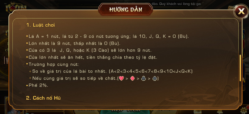 Luật chơi Cào Rùa tại cổng game Iwin86