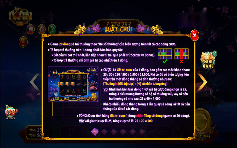 Luật chơi của game nổ hũ Điêu Thuyền