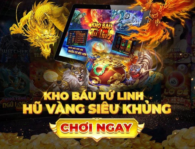 Cách chơi kho báu tứ linh cực đơn giản 