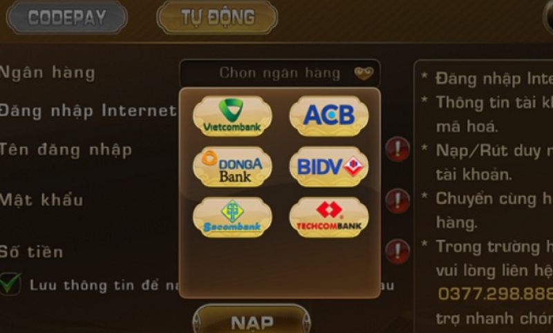 Hướng dẫn rút tiền bốc biển dễ dàng
